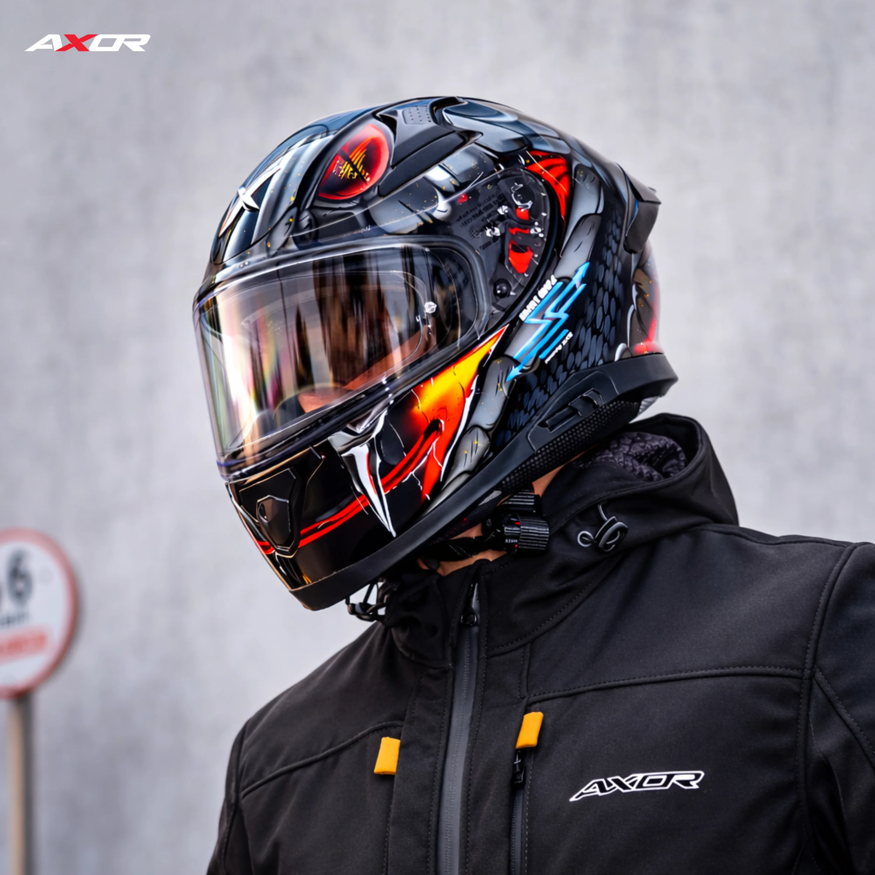 Axor X Altor  Apex Venomous Smart Bluetooth Helmet - Image 5