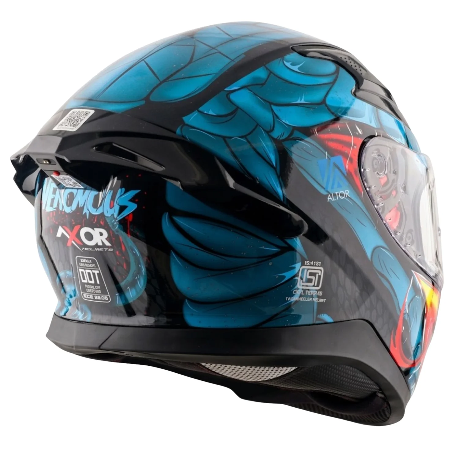 Axor X Altor  Apex Venomous Smart Bluetooth Helmet - Image 8