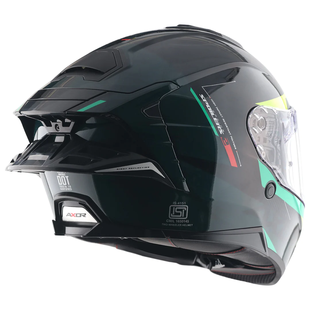 Brutale Kryptic Dual Spoiler Helmet - Image 6