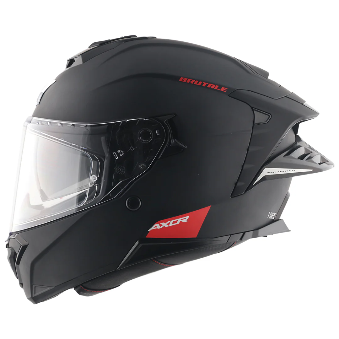 Brutale Solid Colors Dual Spoiler Helmet - Image 10