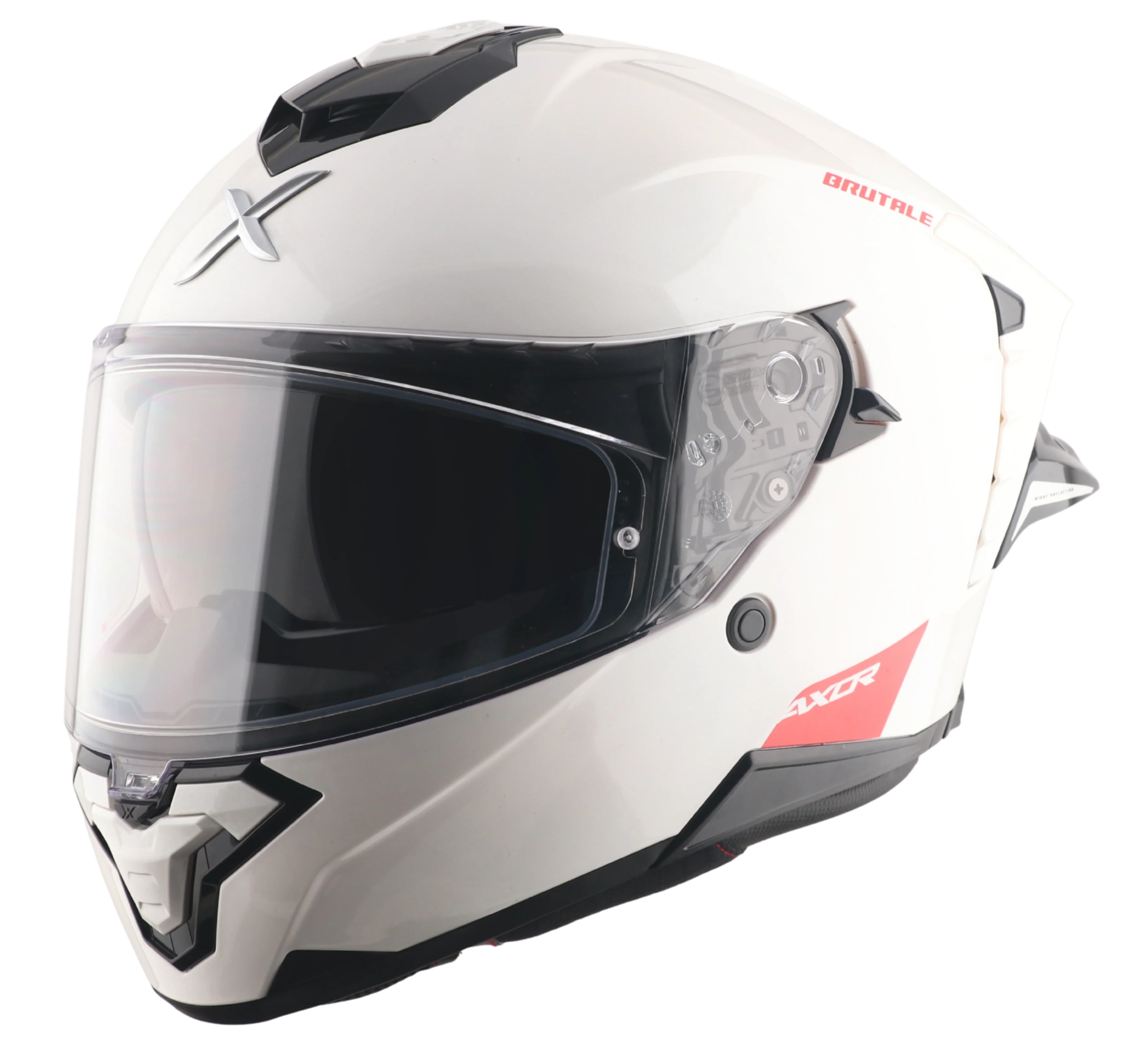 Brutale Solid Colors Dual Spoiler Helmet - Image 20